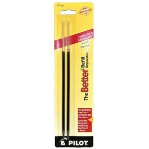 Pilot The Better Refill BetterGrip EasyTouch Better Ballpoint Pens Med Red 2Pack